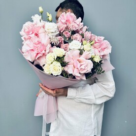 Букет «Розовое облако»