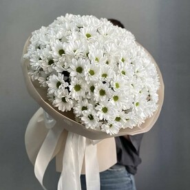 Букет из хризантем кустовых
