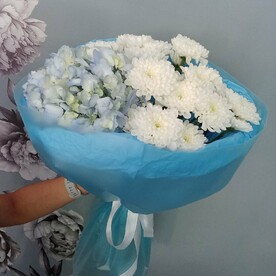 Синий букет