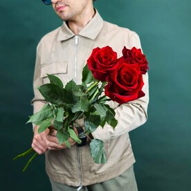 Букет Розы Эксплорер 3 шт