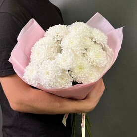 Букет из кустовой хризантемы