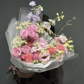 Букет «Малиновый»