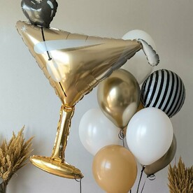 Шары для девушки Вечер с Мартини