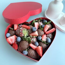 Клубника в шоколаде Сердце