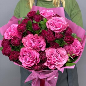 Роза пионовидная и кустовая