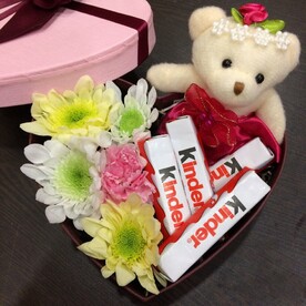 Цветы в коробке № 45