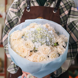 Авторский Букет с Гортензией