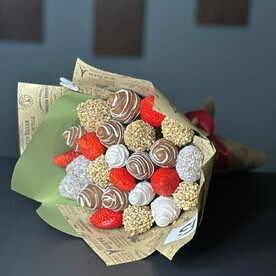 Клубничный букет "Kraft"