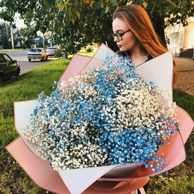 Гранд Букет «Облако гипсофилы»