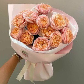 5 кустовых роз Джульетта