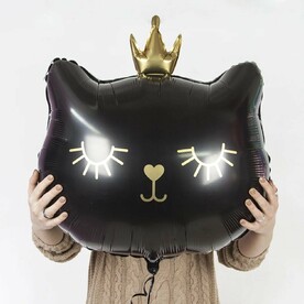 Воздушный шар, фигура голова кошки принцессы