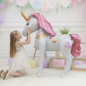 Воздушный шар , фигура ходячая , лошадка единорог