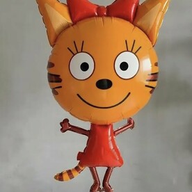 Шар фигура три кота Карамелька