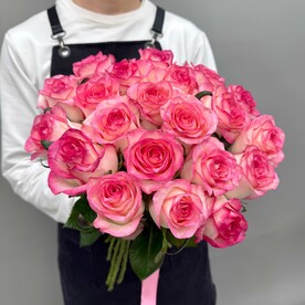 Розы Джумилия 21 шт в букете 40см Q124