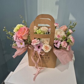 Сумочка свежих цветочков 🥰