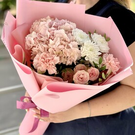 Микс букет свежих цветов