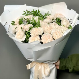 Моно букет из диантусов