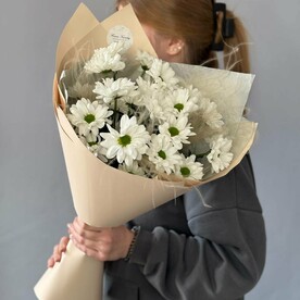 Букет из хризантем