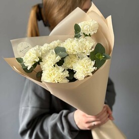 Букет Белых диантусов