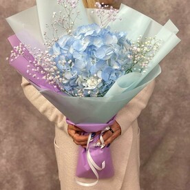 Букет из гортензии