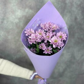 Букет из кустовой хризантемы