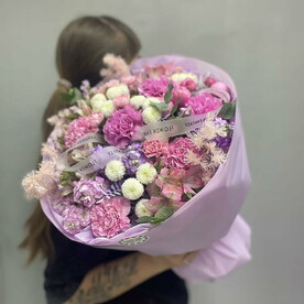 БУКЕТ "ЛАВАНДОВОЕ ПОЛЕ"