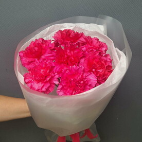 Букет из 7 диантусов