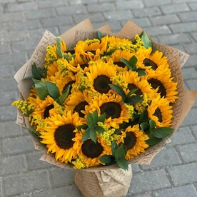 Подсолнухи