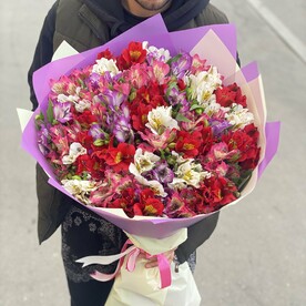 Альстромерия, Дизайнерская упаковка