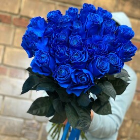 Синие Эквадорские розы 💜