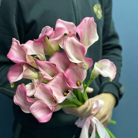 Розовая калла