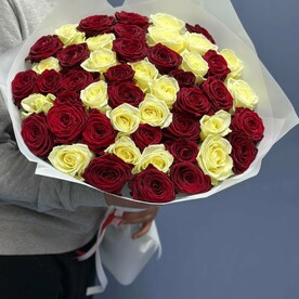 51 роза микс