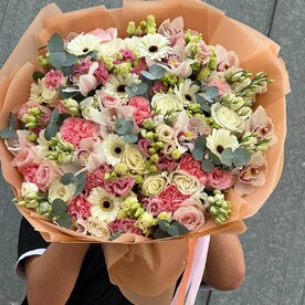 Огромный авторский букет