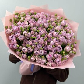 Кустовая роза Лавендер Баблс