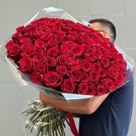 101 Эквадорская Роза премиум