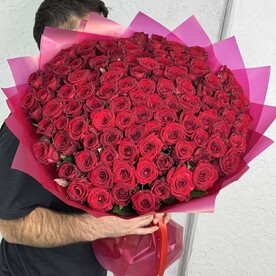 101 красная Роза 🌹