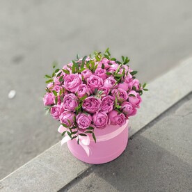 Роза Misty Bubbles в коробке