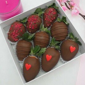 Набор клубника в шоколаде Любовное послание