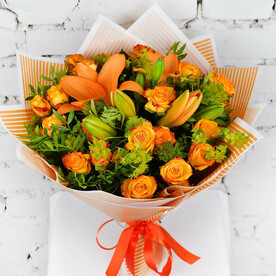 Букет Мандаринка