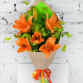 Букет Рыжий ангел