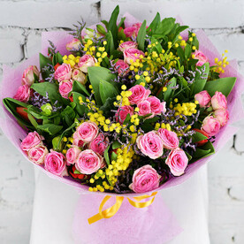 Букет Весеннее настроение