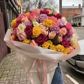 101 роза микс