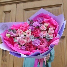 Букет премиум "Роскошь чувств". Букет на День рождения или свадьбу