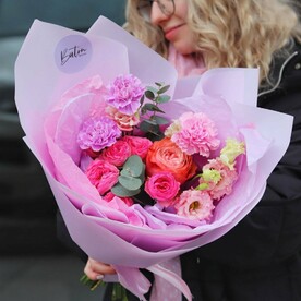 Букет "Верона" на последний звонок