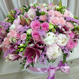 Цветочная композиция "Аромат нежности"