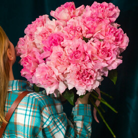 Монобукет из французких роз