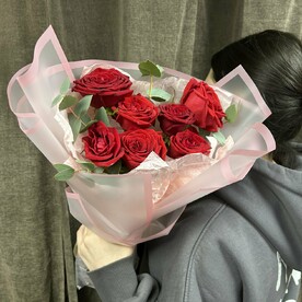 Красная Роза и Эвкалипт