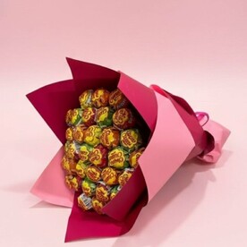 Букет из Чупа-Чупс любимой девушке / жене / маме