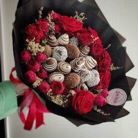 Яркий съедобный букет. Рапунцель