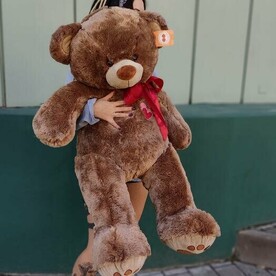 Большой белый мишка 100 см